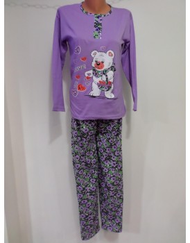 Baskılı Bayan Pijama Takımı